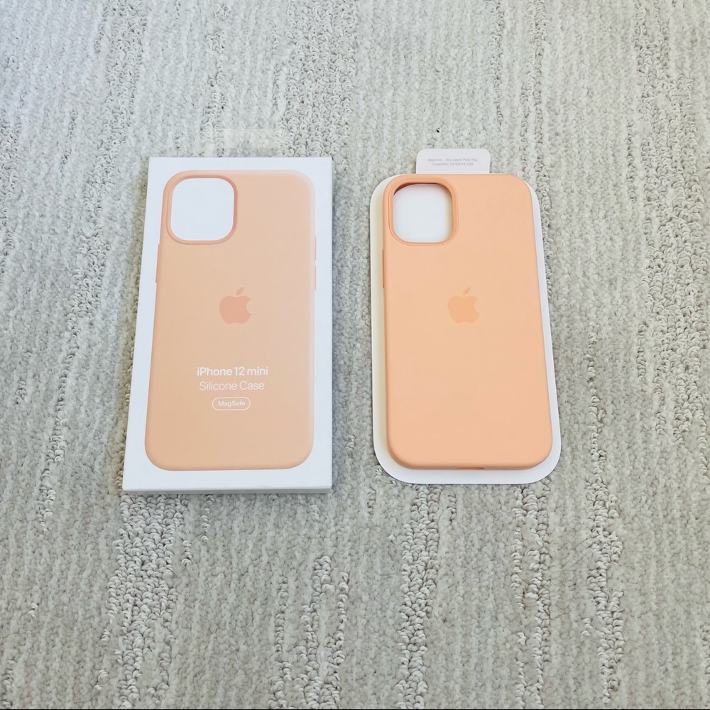 Apple iPhone 12 Mini Cantaloupe Silicone Case